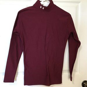 Maroon Under Armour Heat gear base layer